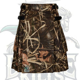 Camouflage Kilt for Men – Handmade Tactical